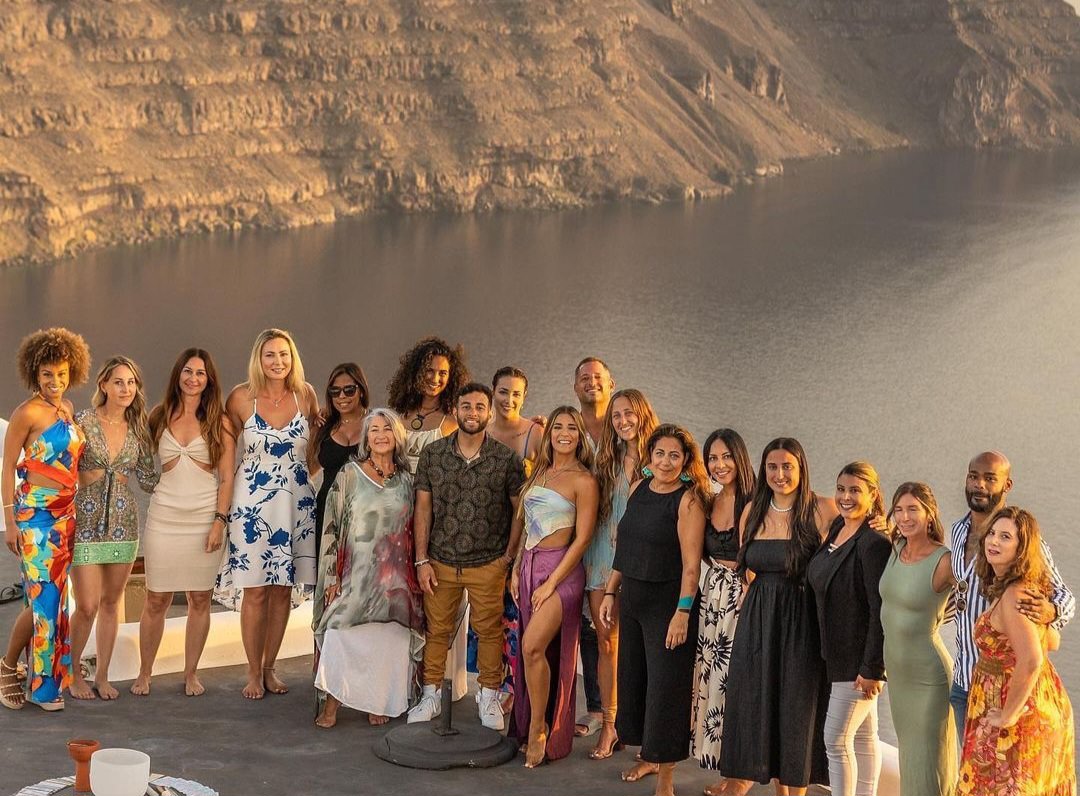 Wedding and event transportation in Santorini