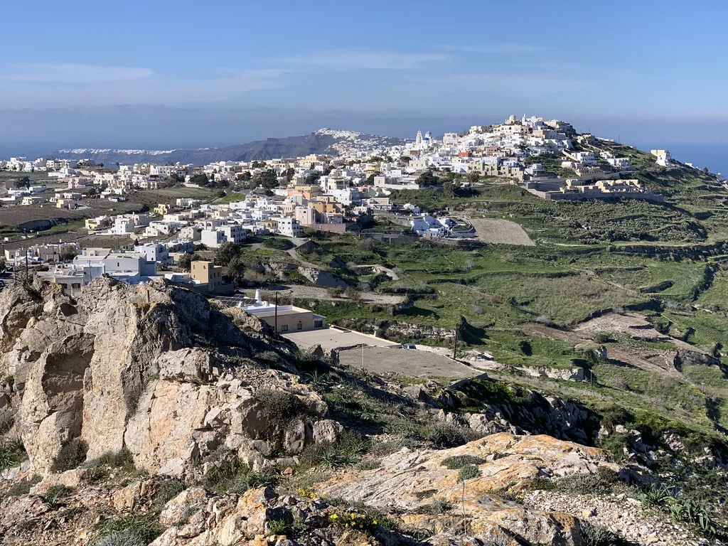 North part of santorini